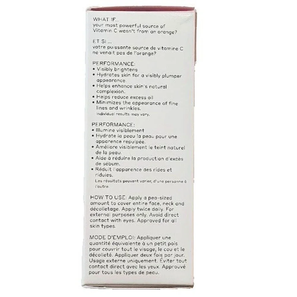 Volition Beauty Strawberry-C Brightening Serum Vitamin C Hyaluronic 1 oz Dropper